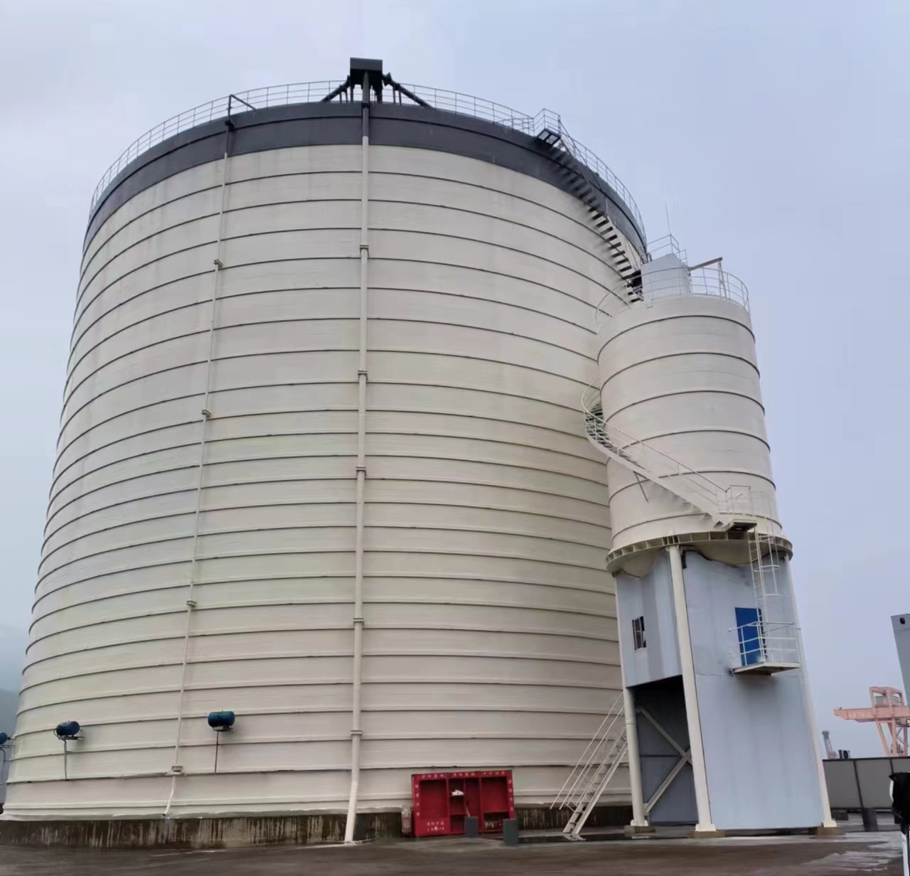 天台10万吨水泥钢板库